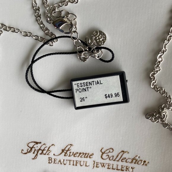 FAC Arrowhead Natural Rose Quartz Pendant Necklace NWT - Picture 6 of 8